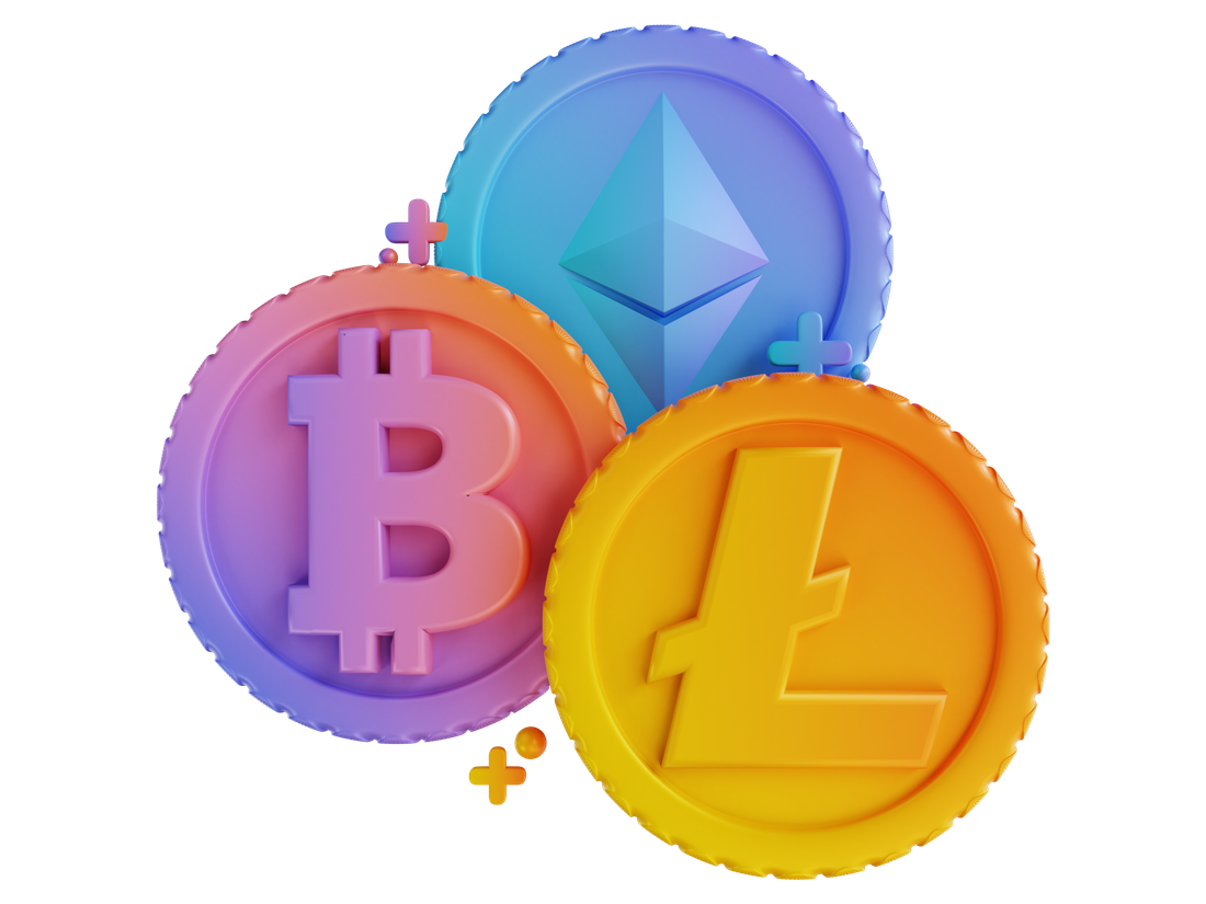 Bitcoin, Ethereum ve Litecoin
